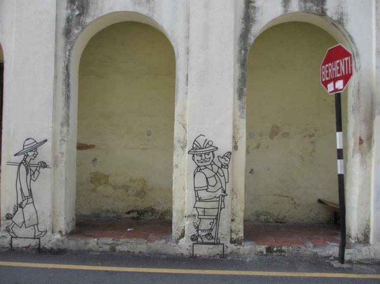 Street Art #2 @ Stewart Lane, Georgetown, Penang...